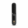 Aurvie cordless straightening brush in matte black (ALT)
